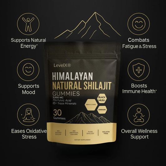LevelX® Himalayan Shilajit Gummies